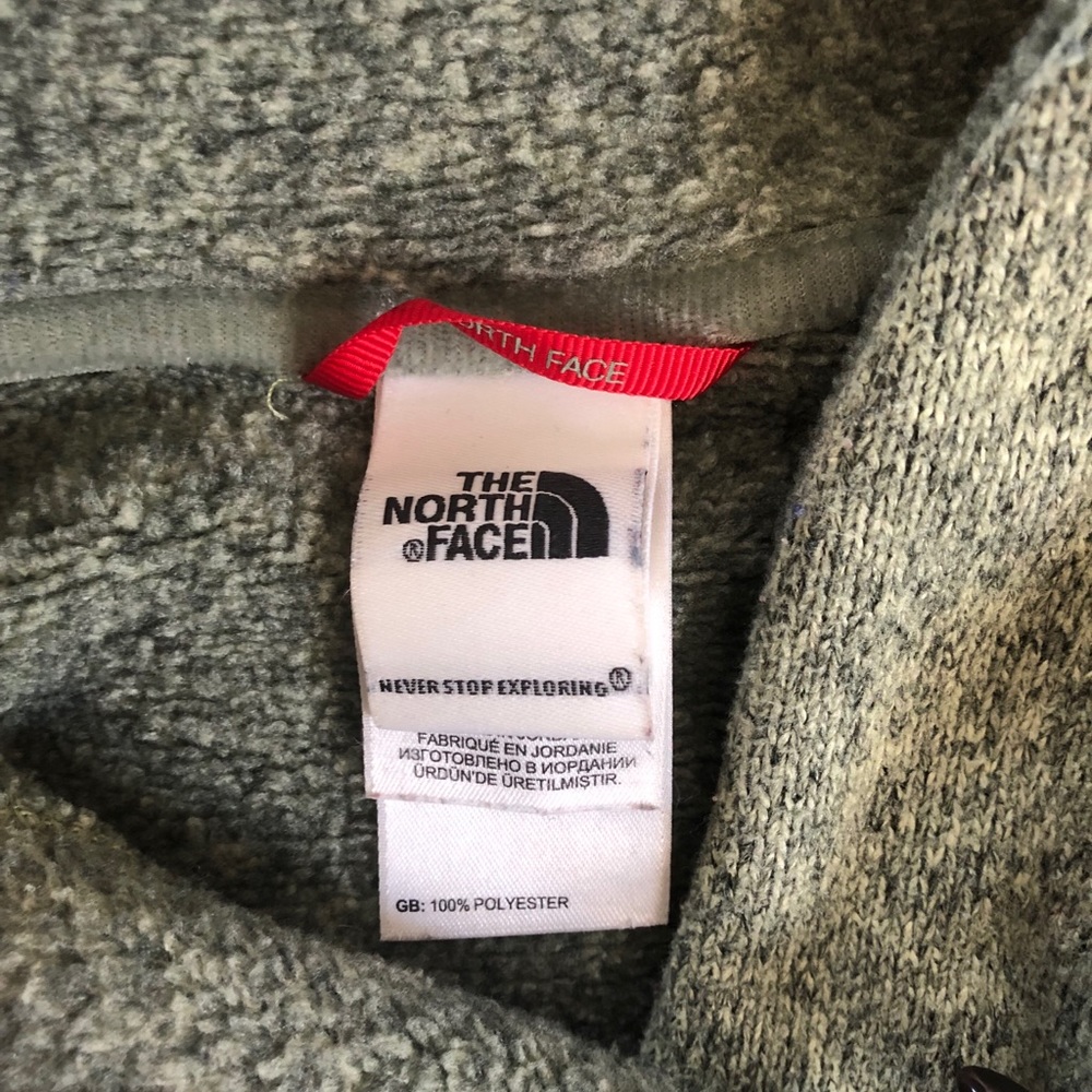 The north face fleece pullover